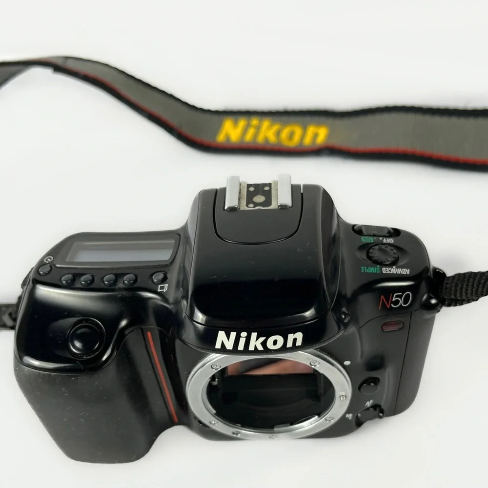 Nikon N50 35mm Film Camera Body Only – Made in Japan